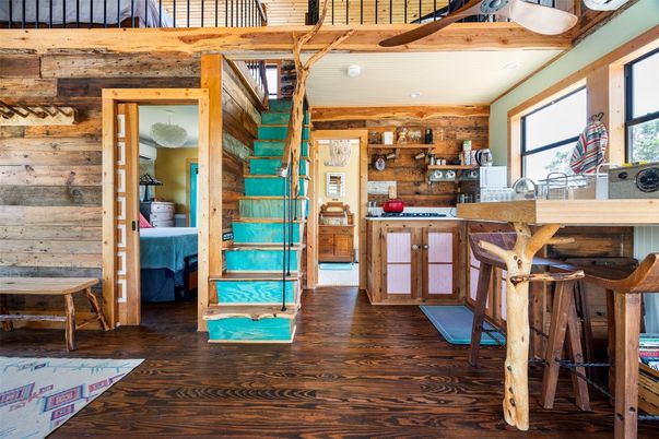 Interior, Wooden Beams, Wood Texture Flooring, Wooden Walls