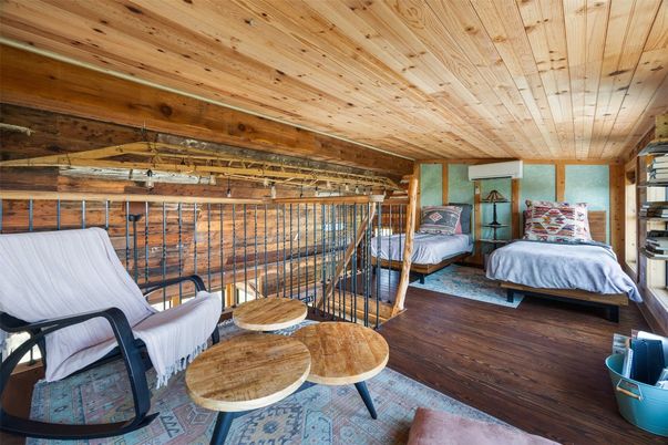 Bedroom, Interior, Wooden Ceilings, Wood Texture Flooring