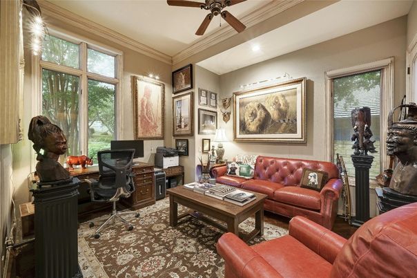 Home Office, Interior, Living room