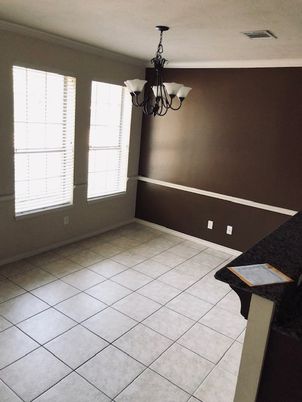 Chandelier, Empty room, Interior