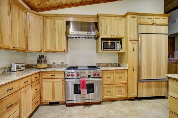 Interior, Kitchen, Stainless Steel Appliances, Wooden Ceilings