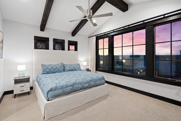 Bedroom, Interior, Water, Wooden Beams