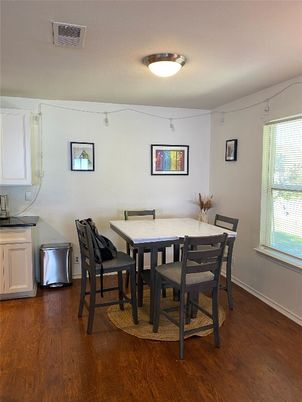 Dining room, Interior, Wood Texture Flooring