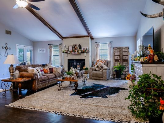 Fireplace, Interior, Living room, Wooden Beams, Wood Texture Flooring