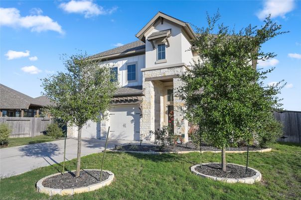 Attached, Backyard, Exterior, Facade, French Provincial