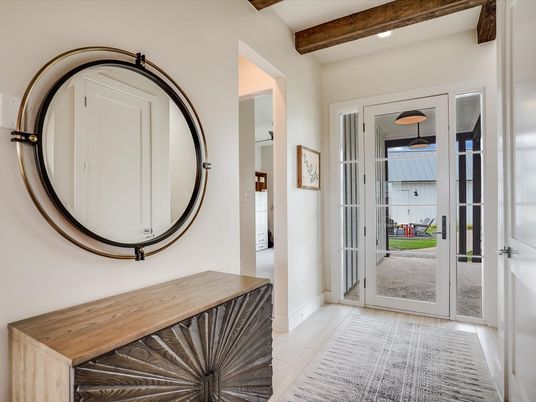 Interior, Recessed Lighting, Wooden Beams