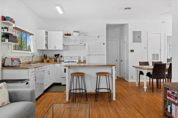 Dining room, Interior, Kitchen, Wood Texture Flooring