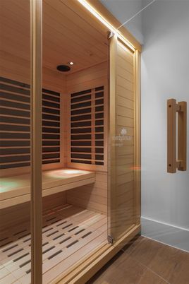 Interior, Recessed Lighting, Sauna Room
