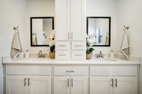 Bathroom, Dual Sink Vanities, Interior