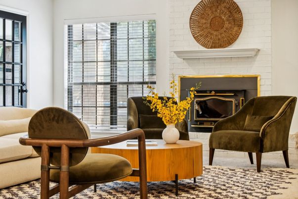 Fireplace, Interior, Stone Walls