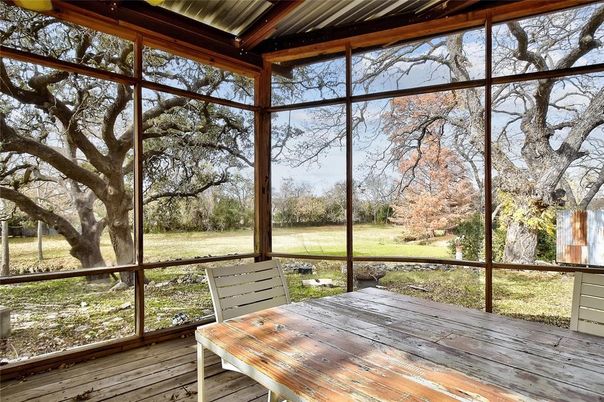 Interior, Sun Room, Wood Texture Flooring