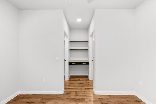Interior, Recessed Lighting, Wood Texture Flooring