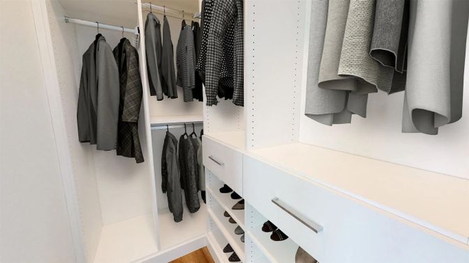 Interior, Walk-in Closets