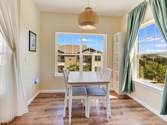 Dining room, Interior, Wood Texture Flooring
