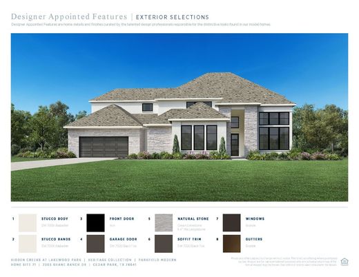 Attached, Exterior, Facade, None