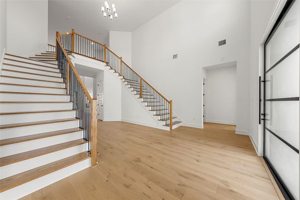 Interior, Pendant Lights, Wood Texture Flooring