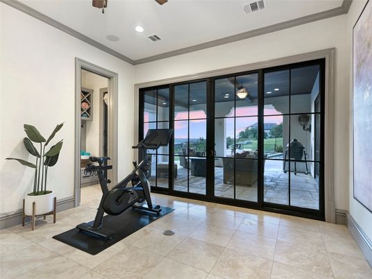 Fitness Equipment, Interior, Recessed Lighting