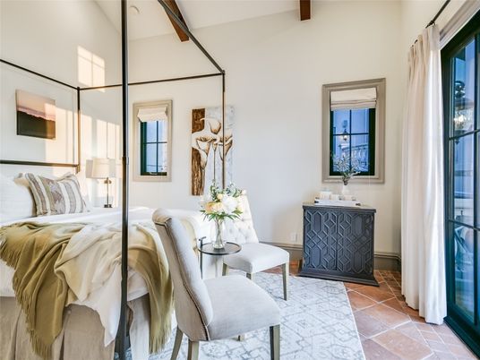 Bedroom, Interior, Wooden Beams