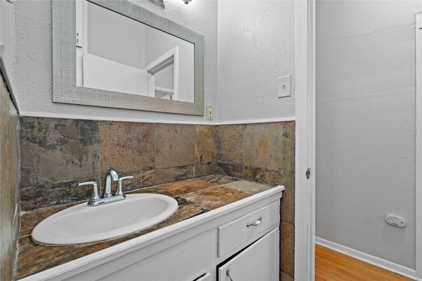 Bathroom, Interior, Wood Texture Flooring