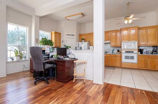 Home Office, Interior, Kitchen, Wood Texture Flooring