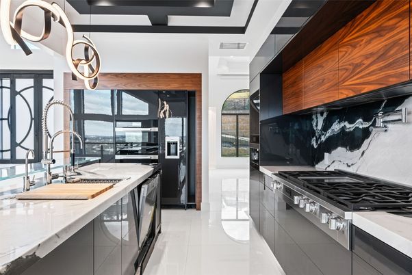 Interior, Kitchen, Stainless Steel Appliances