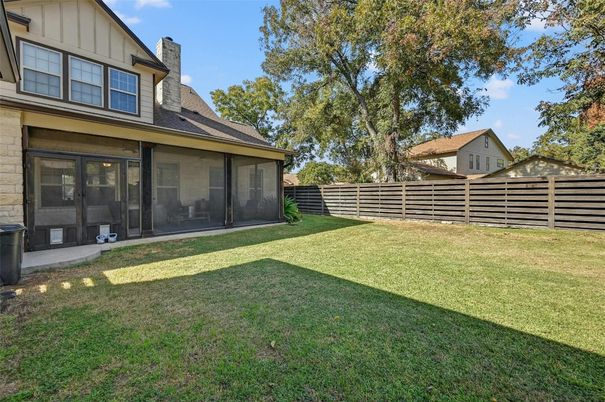 Backyard, Exterior