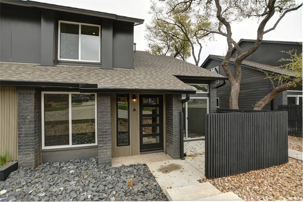 Exterior, Facade, Brick Facade, Modern