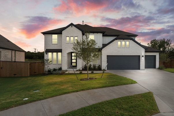 Attached, Exterior, Facade, Brick Facade, Farmhouse
