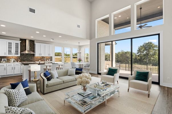Dining room, Interior, Kitchen, Living room, Pendant Lights, Recessed Lighting, Wood Texture Flooring