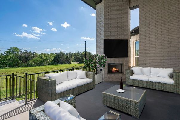 Exterior, Fireplace