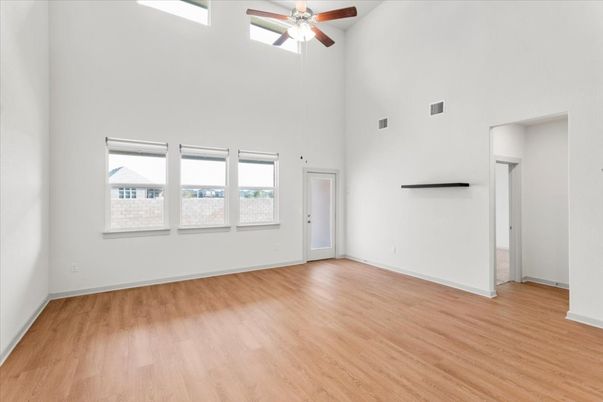 Empty room, Interior, Wood Texture Flooring