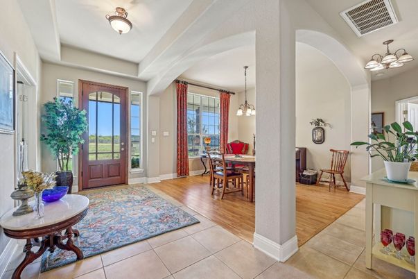 Chandelier, Dining room, Interior, Pendant Lights, Wood Texture Flooring