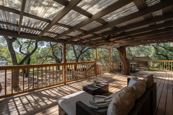 Exterior, Wood Texture Flooring