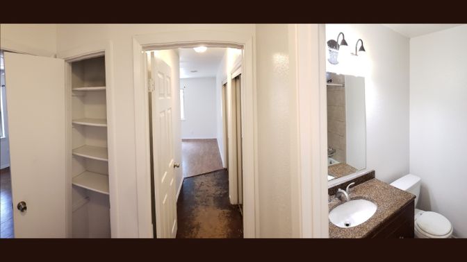 Bathroom, Interior, Recessed Lighting