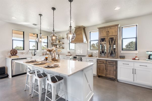 Interior, Kitchen, Pendant Lights, Recessed Lighting