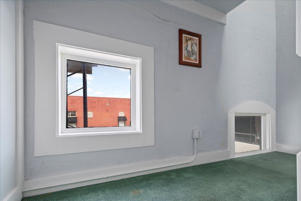 Empty room, Fireplace, Interior