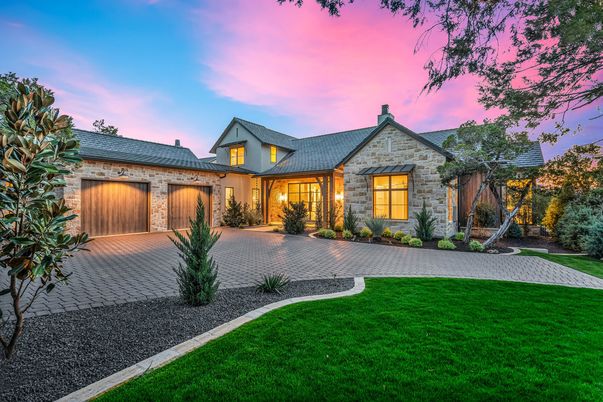 Attached, Backyard, Exterior, Facade, French Provincial