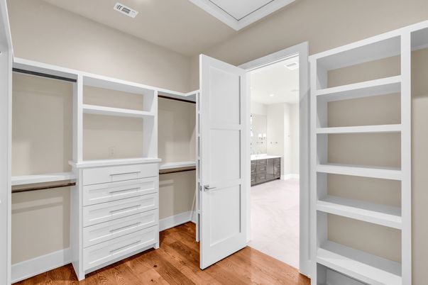 Interior, Recessed Lighting, Walk-in Closets, Wood Texture Flooring