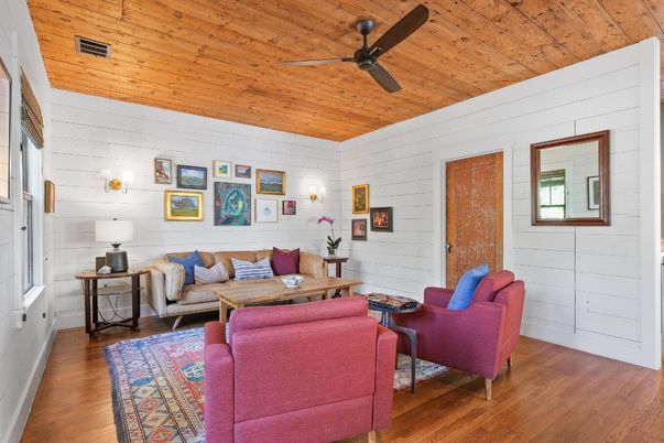 Interior, Living room, Wooden Ceilings, Wood Texture Flooring