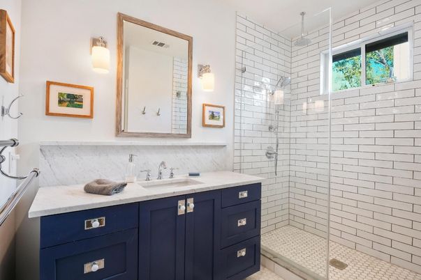 Bathroom, Glass Shower, Interior