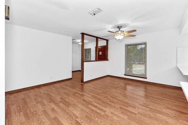 Empty room, Interior, Wood Texture Flooring