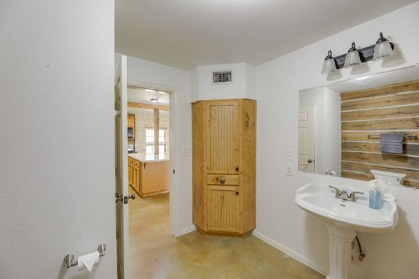 Bathroom, Interior, Wooden Walls