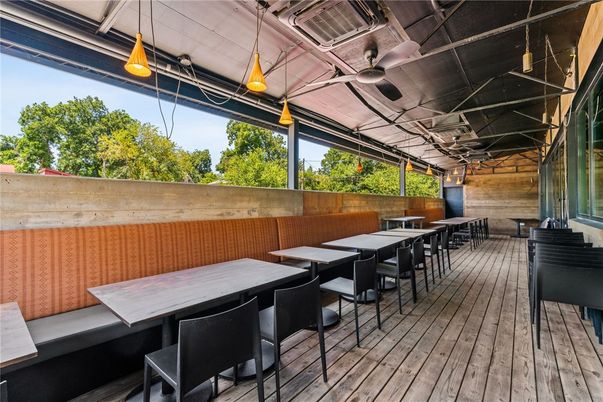 Exterior, Pendant Lights, Wood Texture Flooring