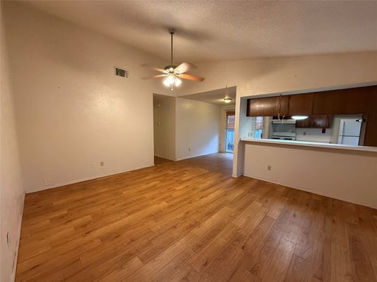 Empty room, Interior, Kitchen, Wood Texture Flooring