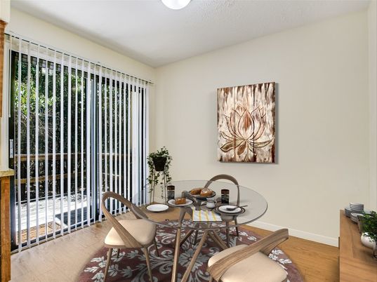 Dining room, Interior, Wood Texture Flooring