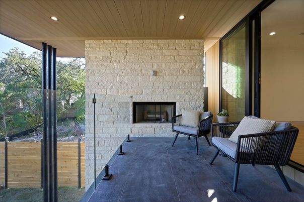 Exterior, Fireplace