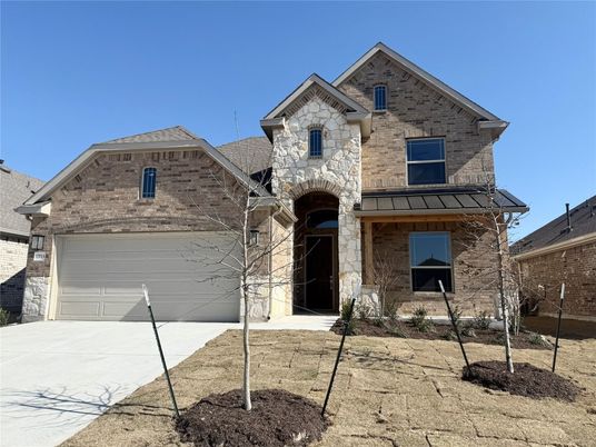 Attached, Exterior, Facade, Brick Facade, Brick Traditional