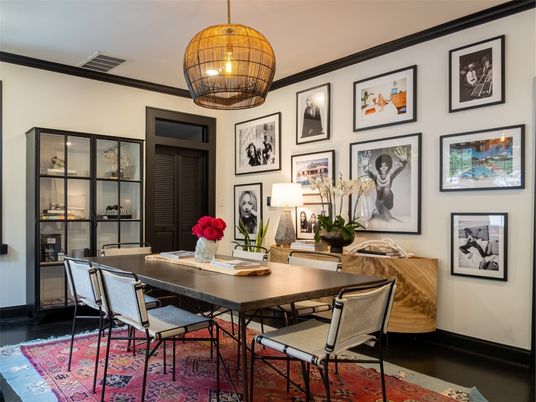 Dining room, Interior, Pendant Lights