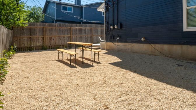 Backyard, Exterior