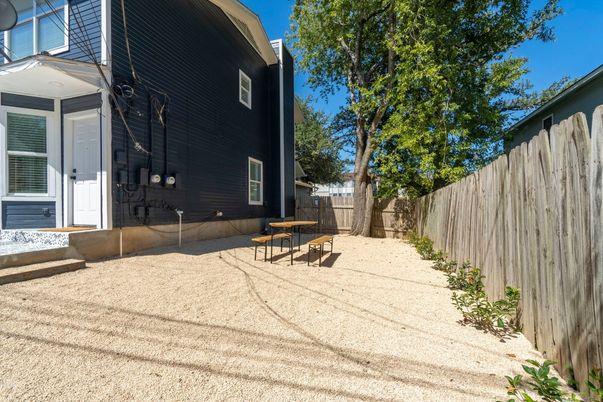 Backyard, Exterior